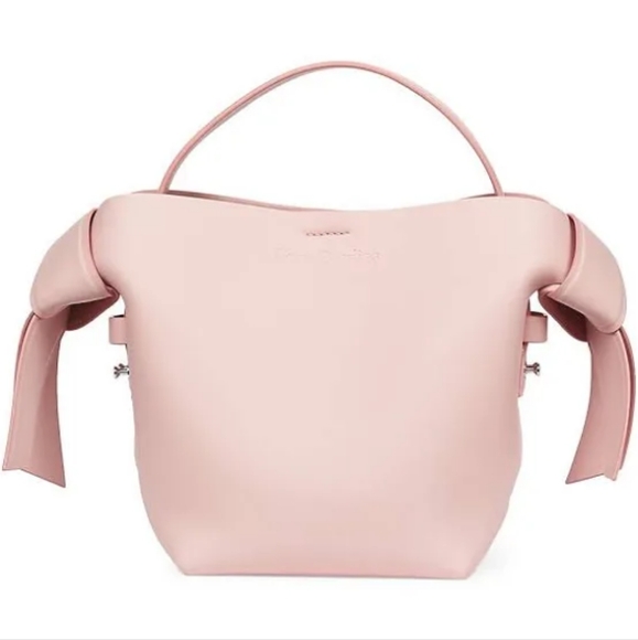 Acne Pink Shoulder Bag - Picture 1 of 9